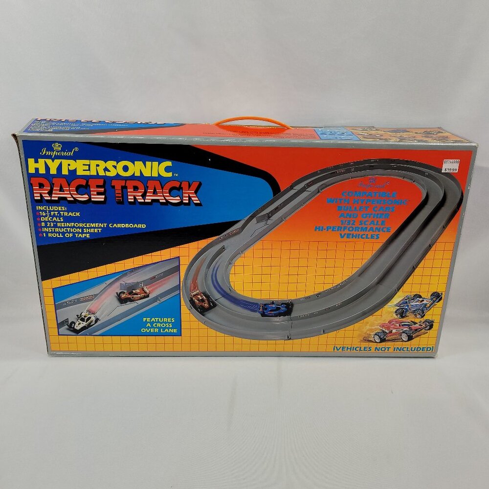 Hypersonic Race Track Vintage 1/32 Racing Set by Imperial Toys
